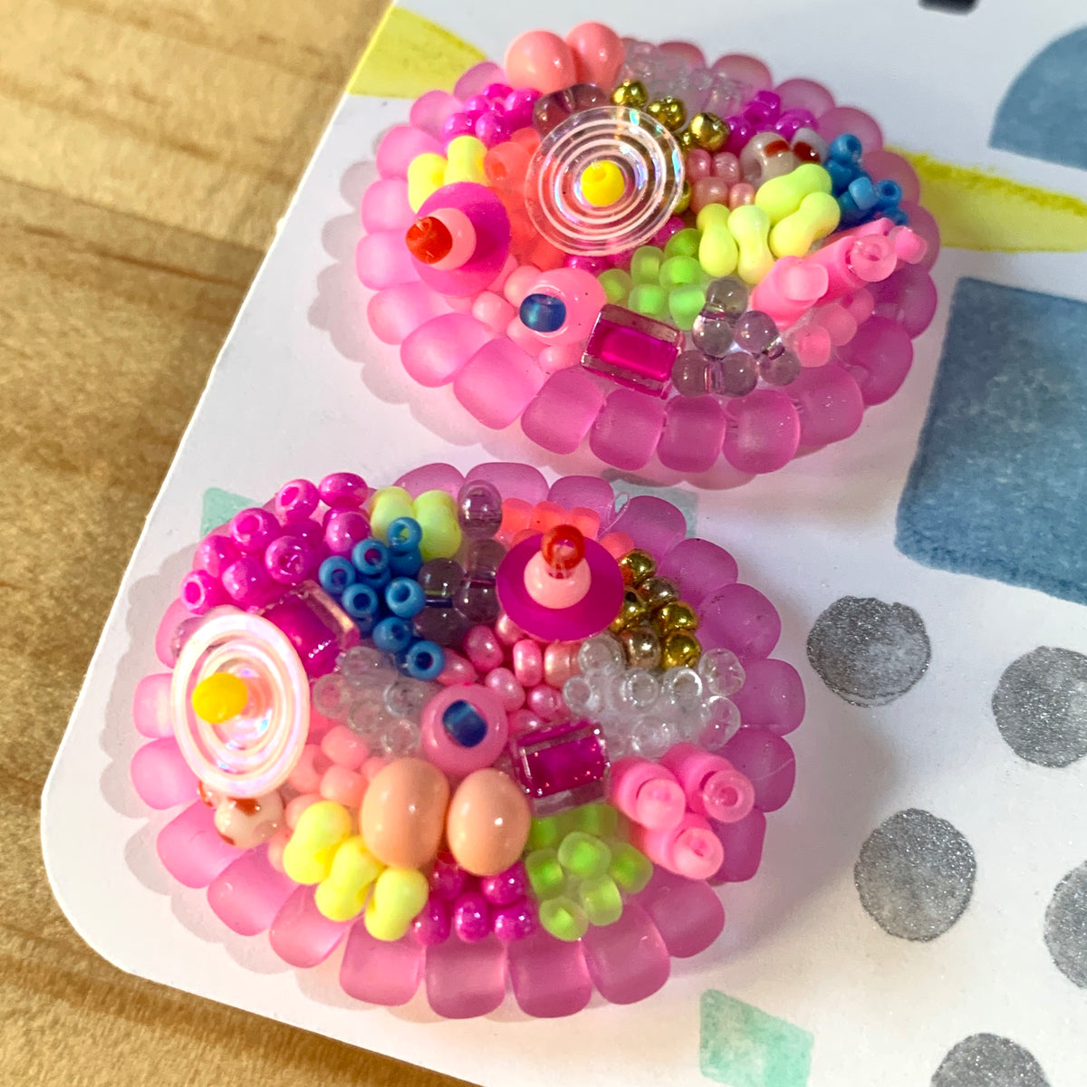サージカルピアス Surgical Steel Earrings – Midorimushi – Art