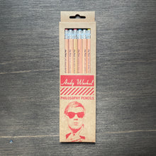 Load image into Gallery viewer, Andy Warhol Philosophy Pencils
